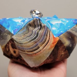 Pin Cushion, Crystal Geode
