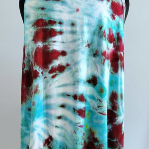2X Luxe Rayon Swing Tank, Water Berry