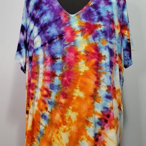 2X Luxe V-Neck T-Shirt, Temperature Gradient