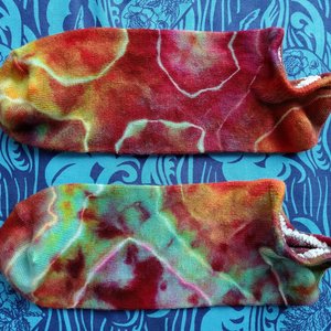 Footie Socks, Bamboo, Size 9-11, Salsa