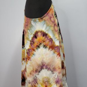 L Racerback Rayon Tank, Petrified Wood