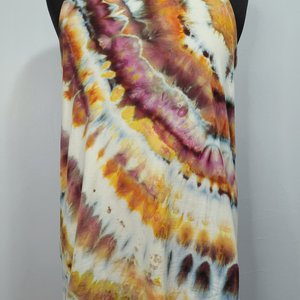 XL Racerback Rayon Tank, Petrified Wood