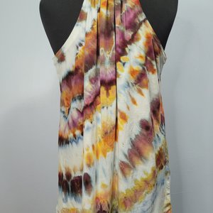 XL Racerback Rayon Tank, Petrified Wood