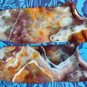 Footie Socks, Bamboo, Size 9-11, Fire Agate