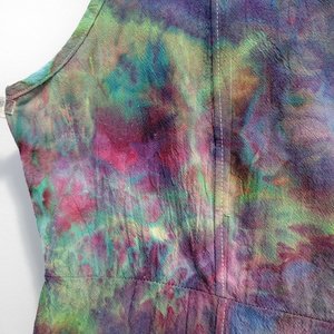 XXL Sleeveless Palazzo Jumper, Night Garden