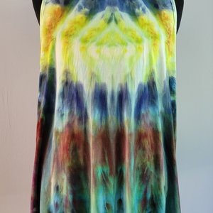 XXL Tank Rayon Swing Tunic, Portal