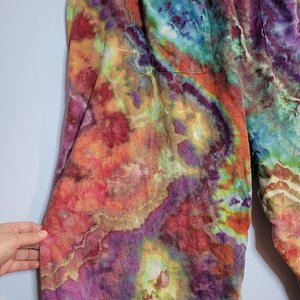 XXL Tall Linen Pants, Koroit Opal