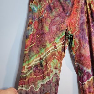 XXL Tall Linen Pants, Koroit Opal