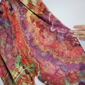 XXL Tall Linen Pants, Koroit Opal