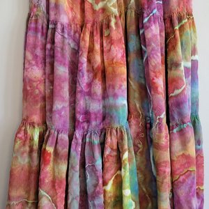 2X Rayon Skirt, Koroit Boulder
