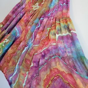 2X Rayon Skirt, Koroit Boulder