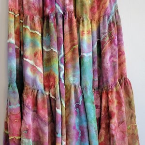 2X Rayon Skirt, Koroit Boulder