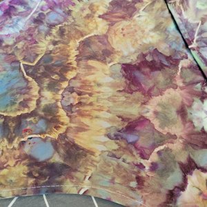 Apron, Brown & Purple Geode