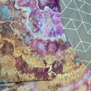 Apron, Brown & Purple Geode