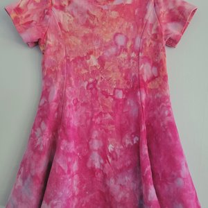 4T/110 Child Size Dress, Berries