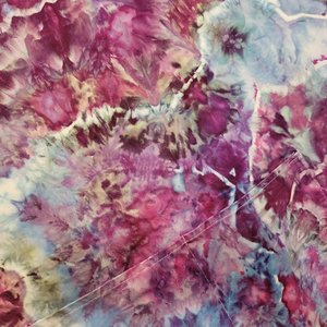 Apron, Aster & Dusty Purple Geode