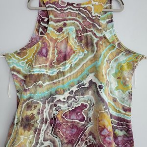 3XL Racerback Tank, Mookaite Jasper