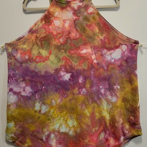 XXL Rocker Tank, Funky Rainbow Scrunch