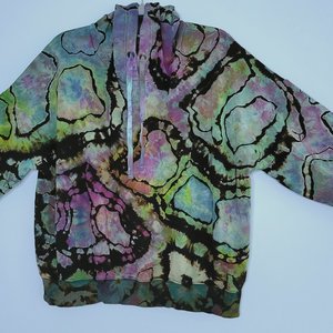 XL Bamboo Viscose Hoodie, Abalone