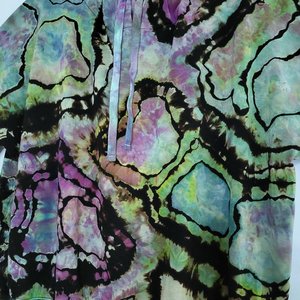 XL Bamboo Viscose Hoodie, Abalone