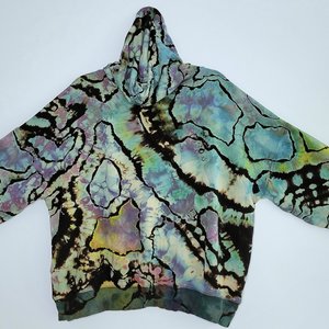 XL Bamboo Viscose Hoodie, Abalone