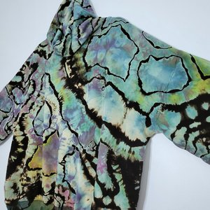 XL Bamboo Viscose Hoodie, Abalone