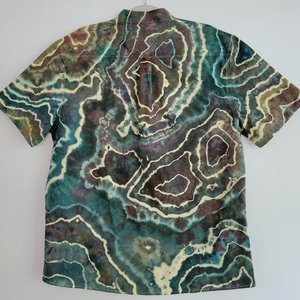 L Cuban Linen Shirt, Apatite Geode