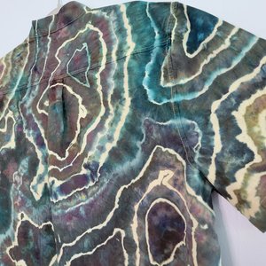 L Cuban Linen Shirt, Apatite Geode