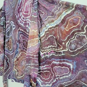 L/XL Wrap Top, Purpurite Geode