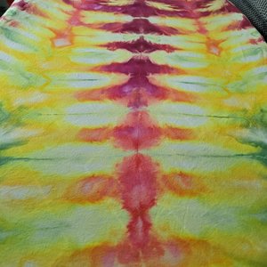 XL A-Line Hi-Lo Rayon Tank Dress, Rainbow Tiger