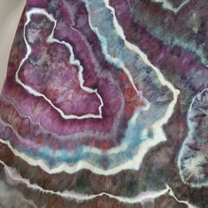 2XL Tall T-Shirt, Electric Storm Geode