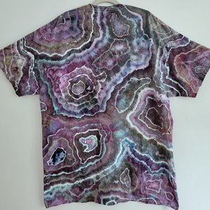 2XL Tall T-Shirt, Electric Storm Geode