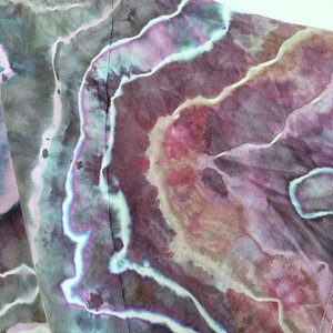 2XL Tall T-Shirt, Electric Storm Geode