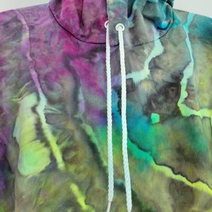 XL Hoodie, Rainbow Storm Geode