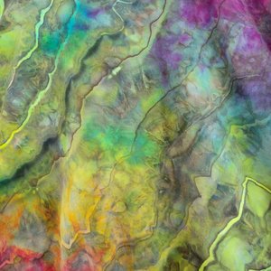 XL Hoodie, Rainbow Storm Geode
