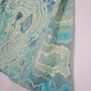 XL Cuban Shirt w/Pocket, Sea Geode