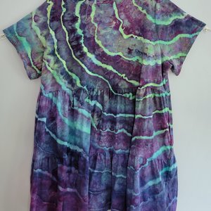 2X Swing Dress, Abalone