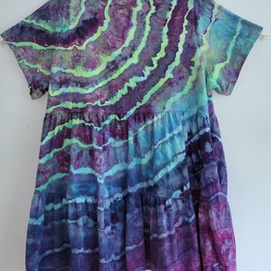 2X Swing Dress, Abalone