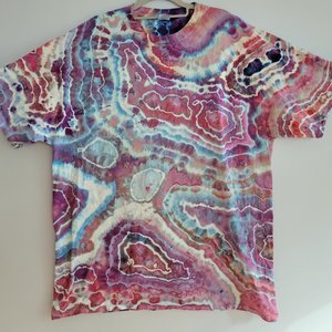 2XL Tall T-shirt, Dusk Geode