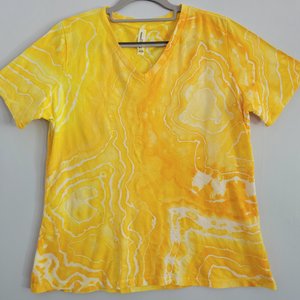 L Ladies T-shirt, Sunshine Geode