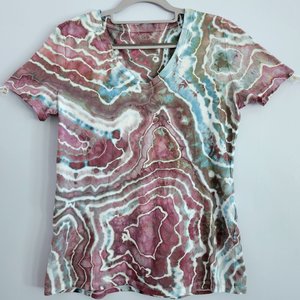M T-shirt, Stormy Sky Geode