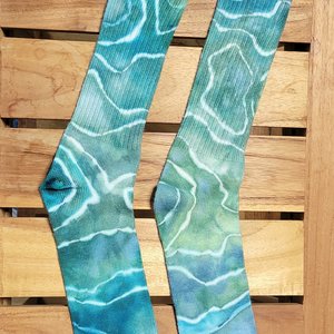 Hemp Socks, Sea Geode