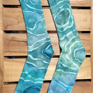 Hemp Socks, Sea Geode