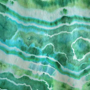 M V-neck T-shirt, Malachite