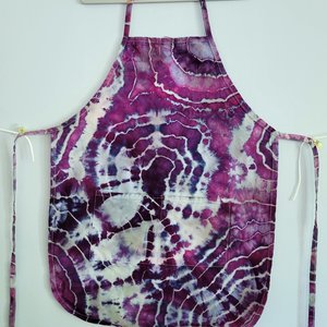 Apron, Child Size, Purple Geode