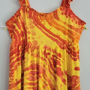 2X 18/20 Rayon Tank, Fire Geode