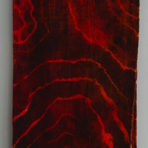 Scarf, Velvet, Lava
