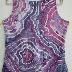 L Tank, Plum Geode