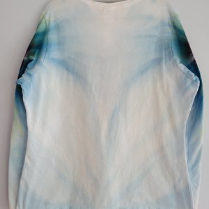 XXL V-neck Long Sleeve T, Hearts