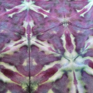 Bandana, Large, Dusty Purple Shibori